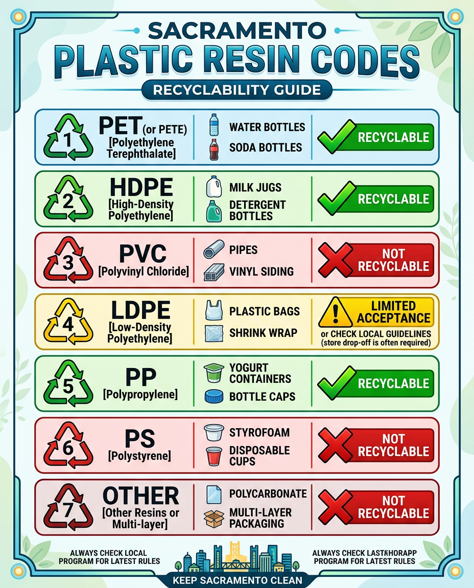Category 7 plastics - mostly not recyclable