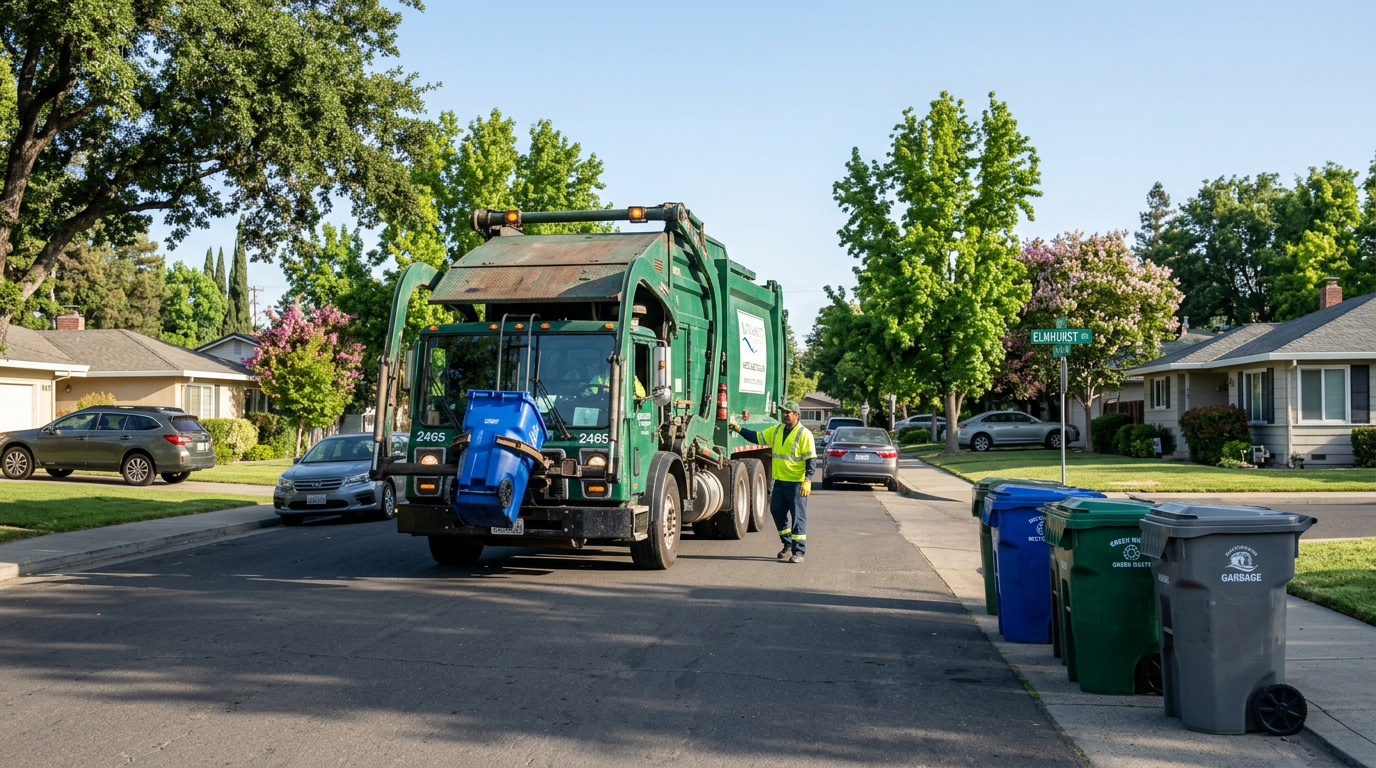 Map showing City of Sacramento boundaries vs. unincorporated county vs. other cities